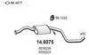 FORD 1495891 Middle Silencer